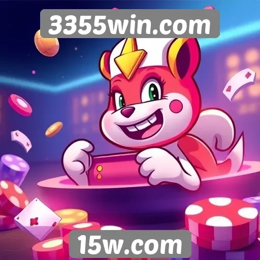 Recursos disponíveis no site de jogos 3355win